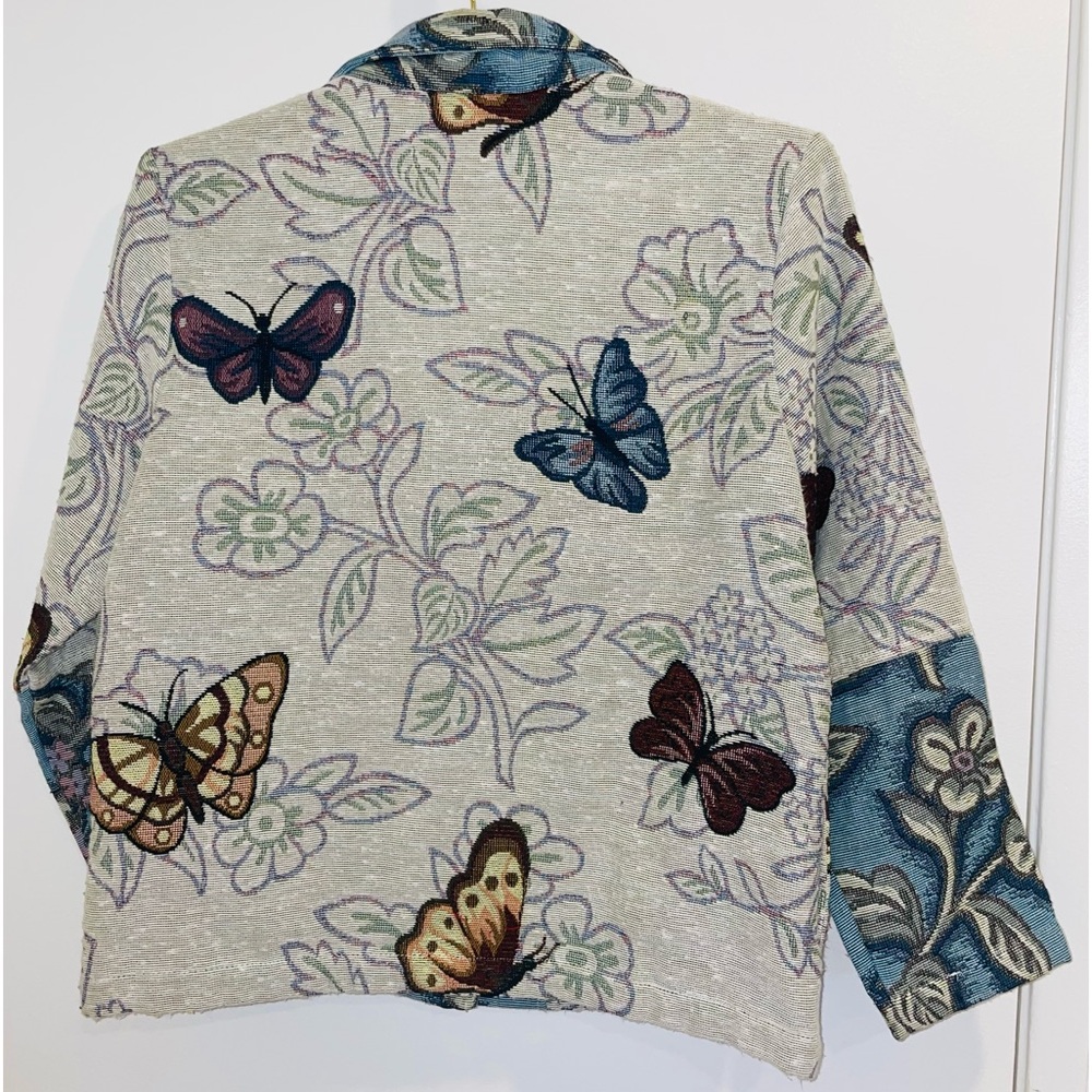 Butterfly Blazer by Coldwater Creek - Size PM - Picture 3 of 11
